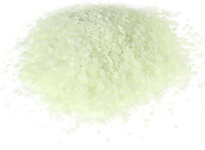 Shiny Stone Glow in The Dark Aquarium Neon Gravel Sand, Decorative Rocks for Fish Tank and Fairy Garden, Home Dec,305g/0.67lbs (3-5mm, Blue Green)