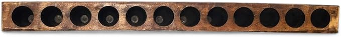Rustic Farmhouse Wooden Candle Holder- Sugar Mold Candle Holder- Succulent Planter (12 Hole)