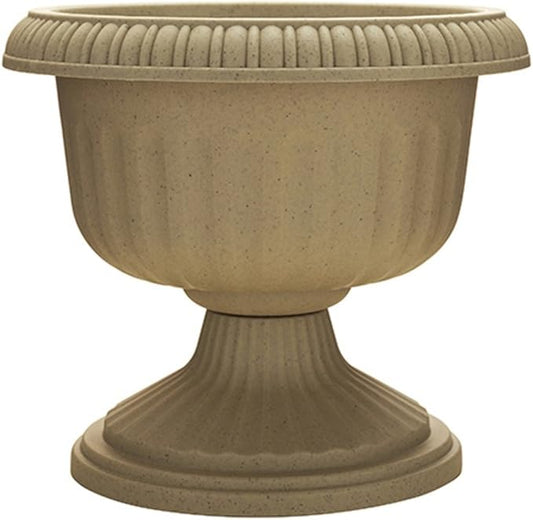 Southern Patio 18" Grecian Urn, Stone