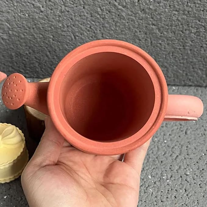 Watering Can Shape Container Resin Molds Candle Holder Silicone Mold Unique Storage Jar Succulent Planter Pot Mold Jewelry Trinket Tray Plate Mould Storage Box DIY Art Crafts for Resin Casting DIY