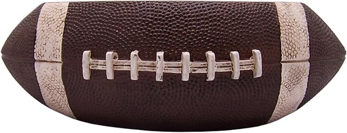 Wowser Football Shaped Planter Pot, Home & Garden Decor, Sports Theme Planter, 10.25 Inches