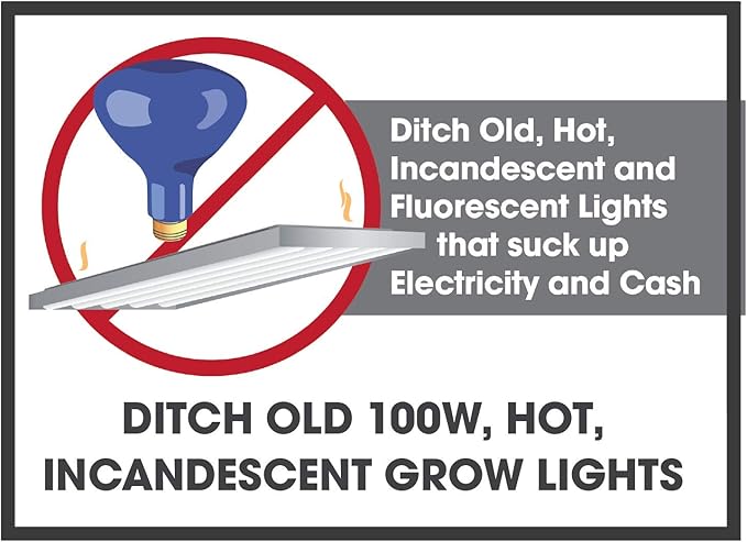 Miracle LED Almost Free Energy 100W Spectrum Grow Lite - Daylight White Full Spectrum LED Indoor Plant Growing Light Bulb for DIY Horticulture, Hydroponics, and Indoor Gardens (604301) 2Pack