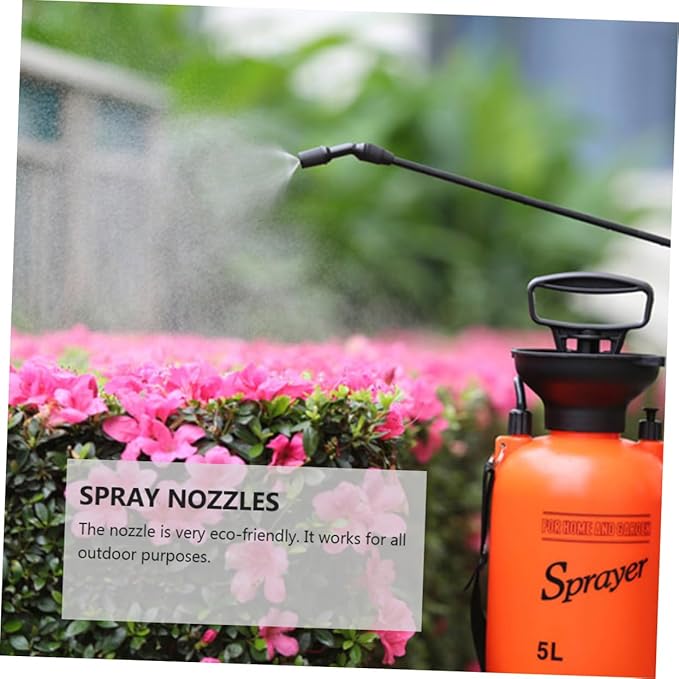 Milisten 6pcs Spray Nozzles Removable Handle Grip for Garden Lawn Outdoor Use Versatile Replacement for Sprayers Easy to Attach and Prevents Leakage