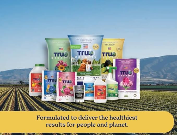 True Organic Tomato and Vegetable Food Granular Fertilizer 4.5lbs Jug - CDFA, OMRI Listed for Organic Gardening NPK 4-5-6