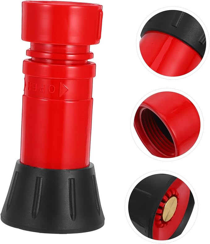 Ciieeo Multi Functional High Pressure Fireman Style Hose Nozzle for Gardening Irrigation and Cleaning Water Sprayer for Firefighting and Plant Care