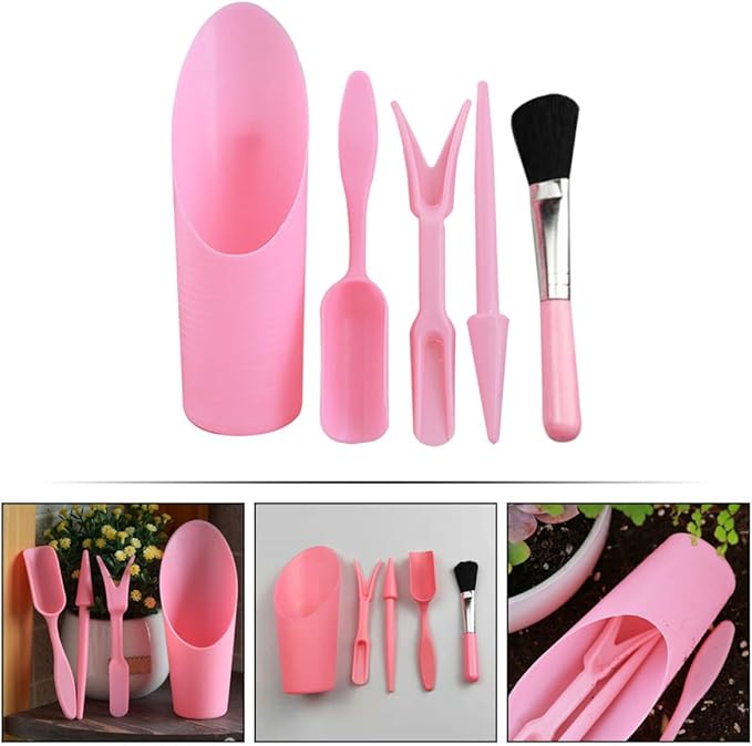 BESPORTBLE 1set Garden Tool Gardening Accessories for Planting and Transplanting Includes Cleaning Brush and Shovel Gardening Work Supplies for Easy Plant Care