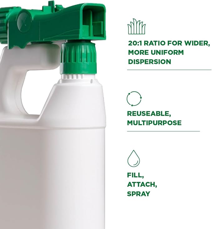 The Andersons Refillable Multipurpose Hose-End Sprayer 32oz (Pack of 2) (20:1 Spray Ratio)