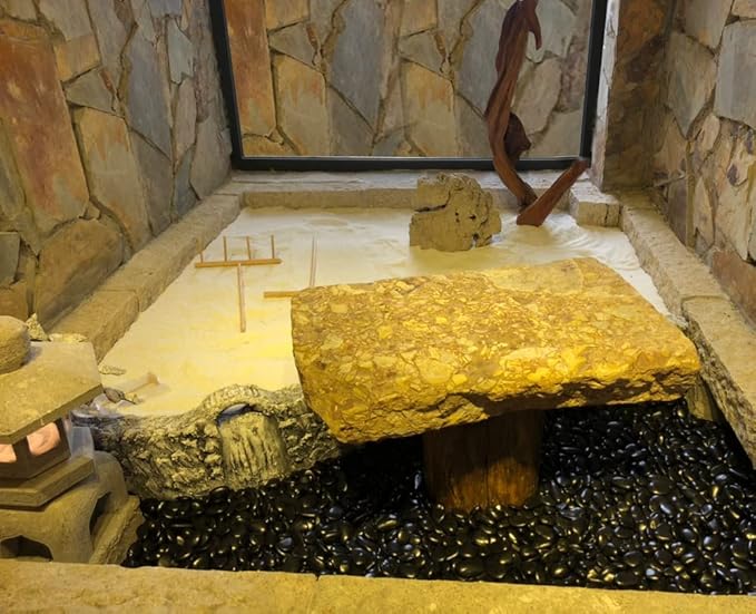10 lbs Black Rocks Pebbles for Plants, 1-2 Inch Polished Black River Rocks for Planter Garden Landscaping Vase Yard Walkway Home Décor Paving Fountain and Outdoor Decorative Stones