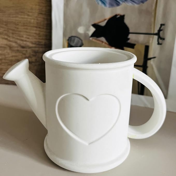 Watering Can Shape Container Resin Molds Candle Holder Silicone Mold Unique Storage Jar Succulent Planter Pot Mold Jewelry Trinket Tray Plate Mould Storage Box DIY Art Crafts for Resin Casting DIY