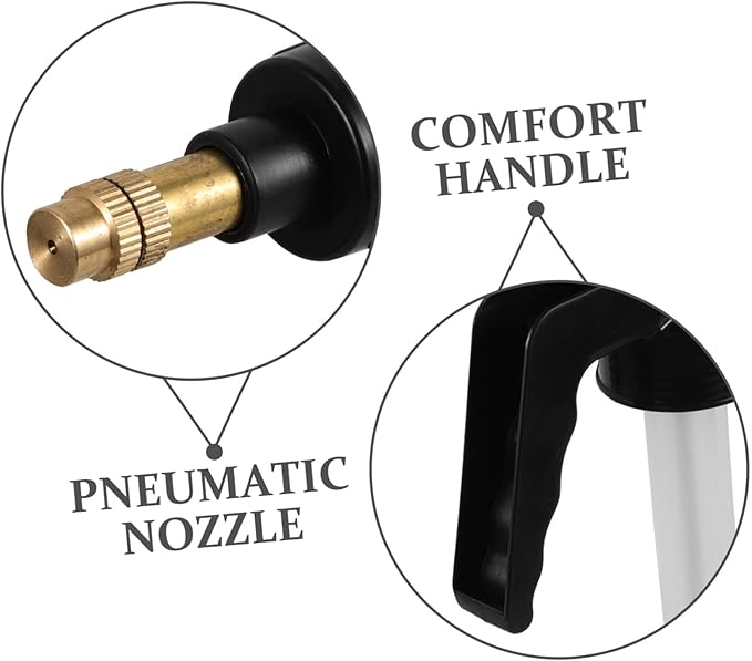 TOYANDONA 2Pcs Pump Type Spray Nozzles for Watering Bottles Ergonomic Design for Comfortable Grip for Plant Care Cleaning Tasks Lightweight Compact Stylish Home Accessory