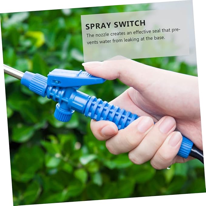 Toyvian 6pcs Plastic Spray Nozzle Handle Grip for Garden and Household Use Versatile Sprayer Replacement for Lawn Care and Cleaning Compatible Spray Rods