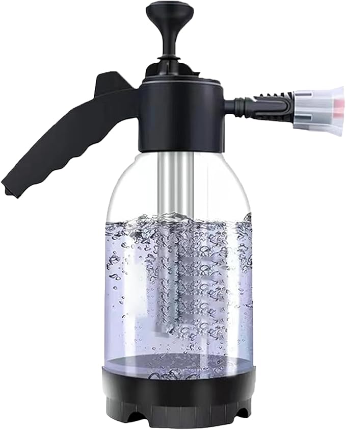 Foam Sprayer – 33x25.5cm PP, 2L Handheld Cannon, Hose Tool | Perfect for Vehicle Cleaning, Lawn Surfaces, Patio Maintenance, Household Tasks, Car Detailing, Multi-Purpose Garden Accessory, Spray
