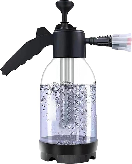 Foam Sprayer – 33x25.5cm PP, 2L Handheld Cannon, Hose Tool | Perfect for Vehicle Cleaning, Lawn Surfaces, Patio Maintenance, Household Tasks, Car Detailing, Multi-Purpose Garden Accessory, Spray