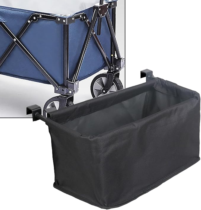 Wagon Tail Storage Bag Cart Tail Pocket - Trolley Cart Accessories,Oxford Cloth Storage Bag for Wagon,Garden Cart Accessories Bag for Camping Garden Sports