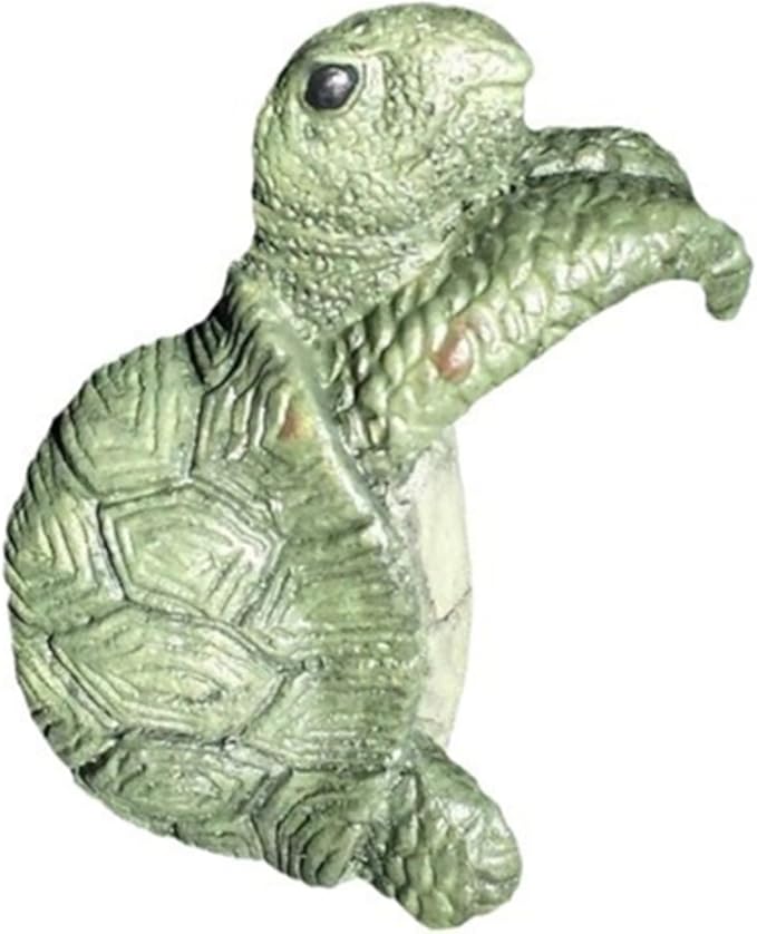Funny Planter Pillow Turtle Potted Plant Decoration Used as Outdoor Patio Climbing Frame Lovely Garden Decorations and Planter Accessories (B)