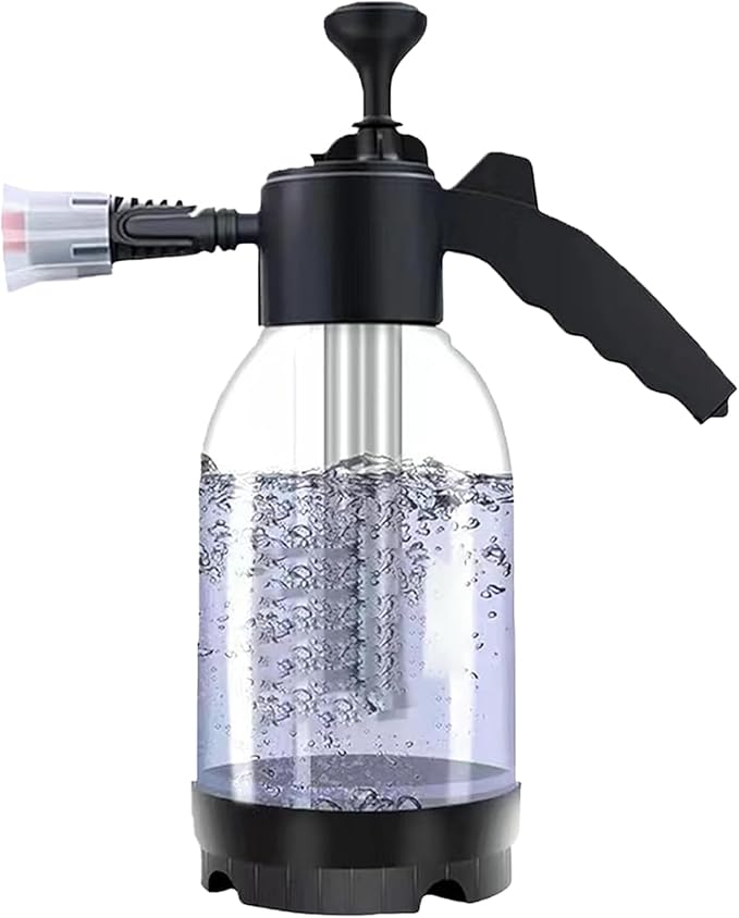 Foam Sprayer – 33x25.5cm PP, 2L Handheld Cannon, Hose Tool | Perfect for Vehicle Cleaning, Lawn Surfaces, Patio Maintenance, Household Tasks, Car Detailing, Multi-Purpose Garden Accessory, Spray