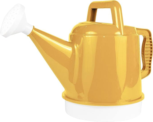 Bloem Watering Can Deluxe 2 Gallon (256 Fl Oz) Earthy Yellow