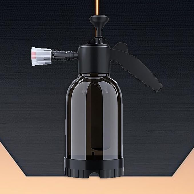 Foam Sprayer – 33x25.5cm PP, Handheld 2L Cannon, Hose Tool | Perfect for Vehicle Maintenance, Lawn Cleaning, Patio Surfaces, Household Care, Car Detailing, Multi-Purpose Garden Tool, Even Spray