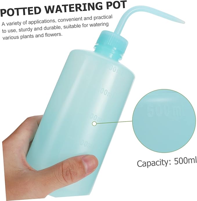 BESPORTBLE 2pcs Portable Squeeze Watering Bottles Nozzle Garden Accessory for Indoor and Outdoor Plant Care Multi-Functional Cleaning and Watering