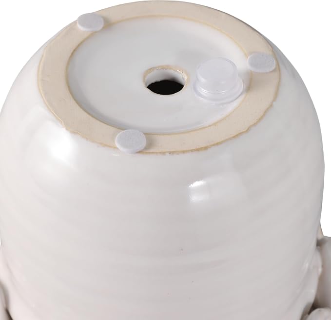 Sagebrook Home Ceramic Unique Decorative Planter for Indoor Greenery