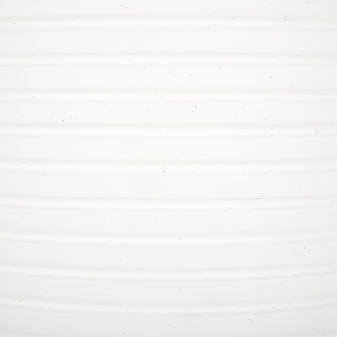 SAFAVIEH Outdoor Collection Nardo White Cement Ficonstone Planter Pot Set of 2