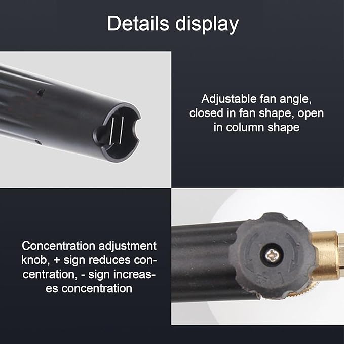 Pressure Washer Foam Cannon, Car Wash Foam Sprayer, Portable Vehicle Accessories, Hose Attachments, Garden Cleaners for Automotive Multi Cleaning Tool