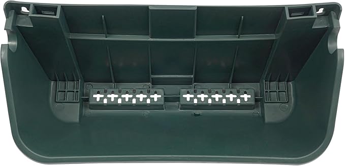 Wall-Mounted Vertical Garden Planter Set – 24 Self-Watering Planters with Drainage Pipe, Stackable Wall Planters for Indoor & Outdoor Use (Green, 24PCS)