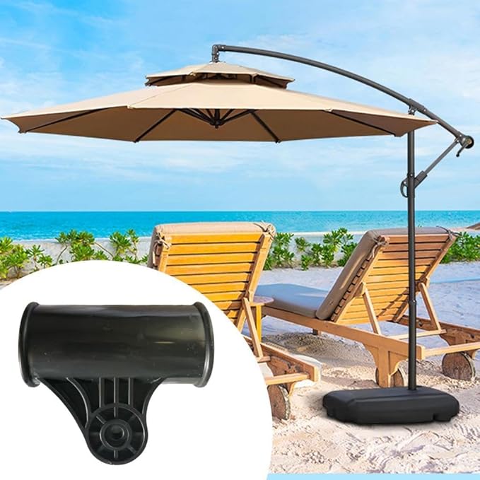 Fenteer Patio Umbrella Accessories Tool Sunshades Parts Maintenance Parasol Bases Part Replacements for Courtyard Picnic Beach Umbrella Balcony Garden, Connector B