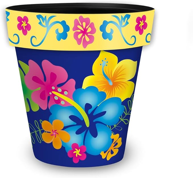 Briarwood Lane Spring Planter 8.5" x 8.5" x 8.5" Hello Sunshine Small for Spring Planter