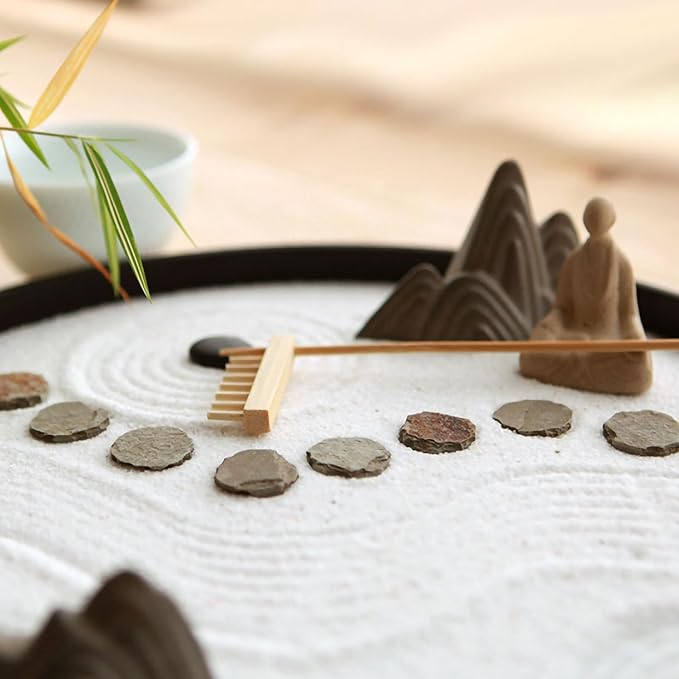 10Pcs Natural Miniature Small Stepping Stone Figure.Fairy Garden Supplies.Terrarium Accessories.Pathway Stones.Stairs.Shrimp Tank Decor.Bonsai Forest/Patio Pots Decoration.