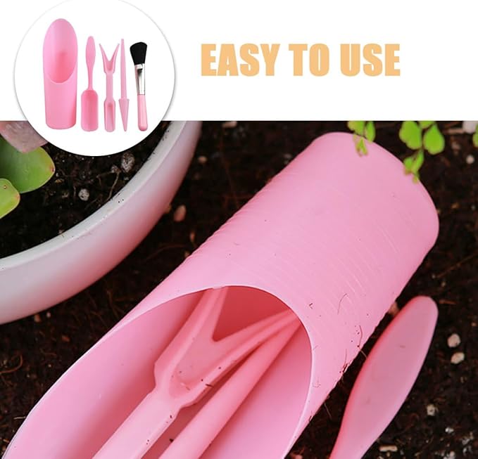 BESPORTBLE 1set Garden Tool Gardening Accessories for Planting and Transplanting Includes Cleaning Brush and Shovel Gardening Work Supplies for Easy Plant Care