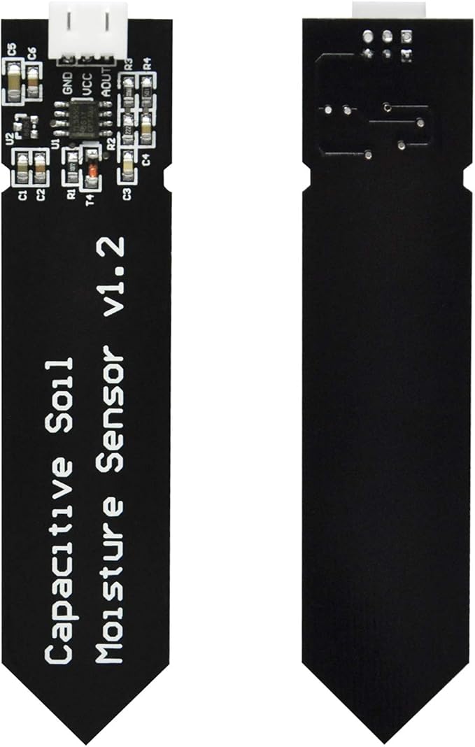 Gikfun Capacitive Soil Moisture Sensor Corrosion Resistant for Arduino Moisture Detection Garden Watering DIY (Pack of 2PCS) EK1940
