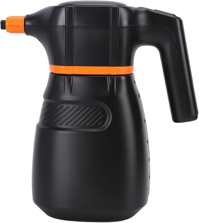 Asixxsix Electric Foam Sprayer, 2L Rechargeable Battery Powered Car Wash Foam Sprayer Pressurized Pump with Accessories for Garden Watering Household Cleaning