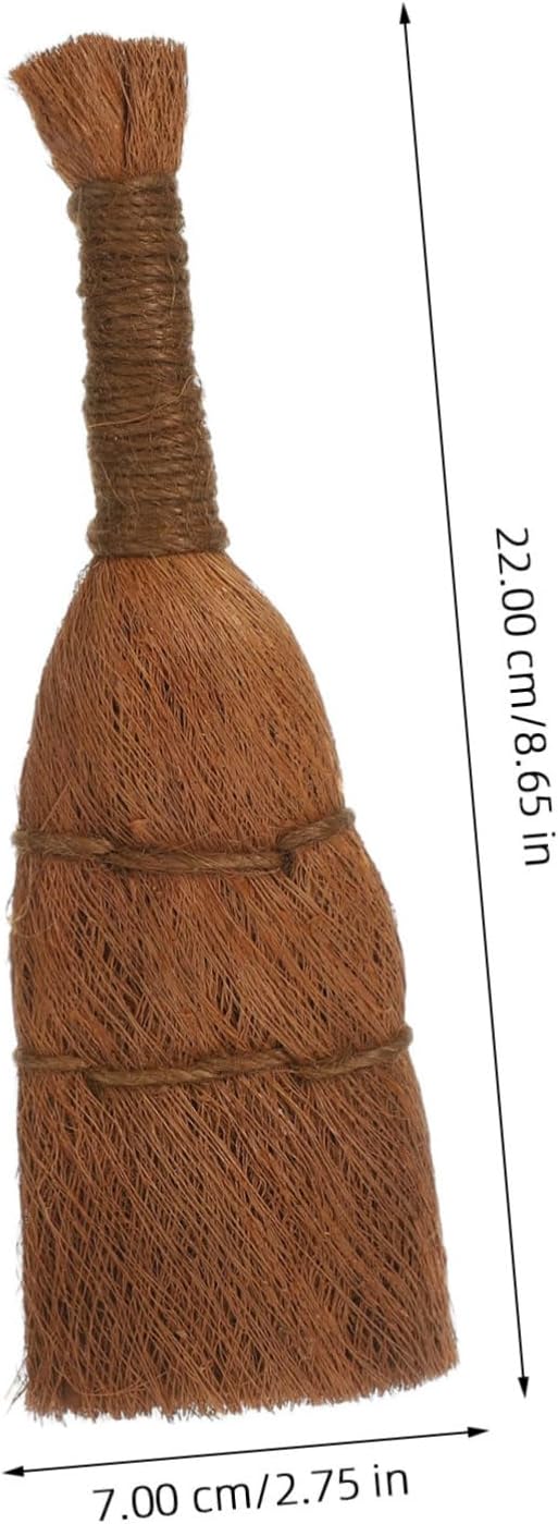 Happyyami Bonsai Cleaning Brush Palm Fibre Tool for Garden Washing Stain Removal Multi-use Accessory for Bonsai Plant Care for Garden Enthusiasts
