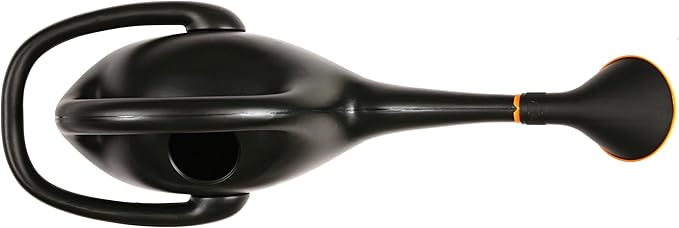 Bloem Easy Pour 2.6 Gallon (333 Fl Oz) Black Watering Can with Durable Construction, Dual Handles, Made in USA