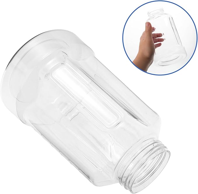 Car Wash Foamer Pot 1l Soap Bottle for Cleaning with Spray Nozzle Attachment, Pet Bathing Foam Sprayer Accessory for Home and Exterior Car Care