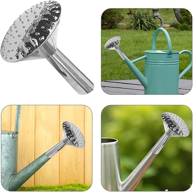 Watering can Nozzle Replacement Head 5.51X4.33X1.10 Inch Durable Watering Spout Sprinkler Head for Gentle Plant Watering Garden Accessory
