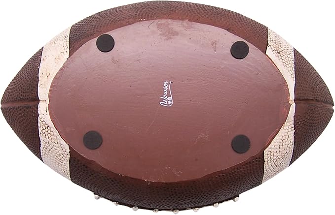 Wowser Football Shaped Planter Pot, Home & Garden Decor, Sports Theme Planter, 10.25 Inches