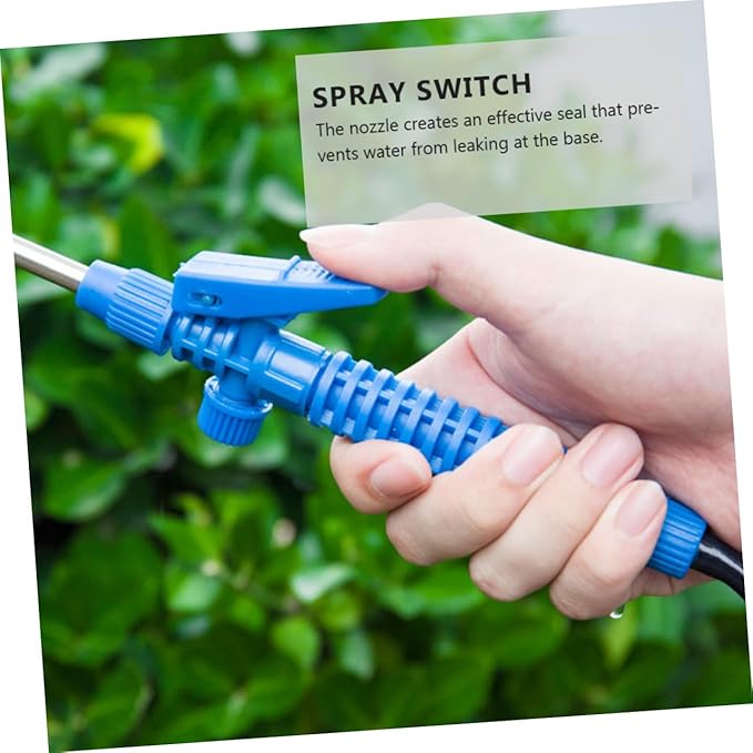 Milisten 6pcs Spray Nozzles Removable Handle Grip for Garden Lawn Outdoor Use Versatile Replacement for Sprayers Easy to Attach and Prevents Leakage