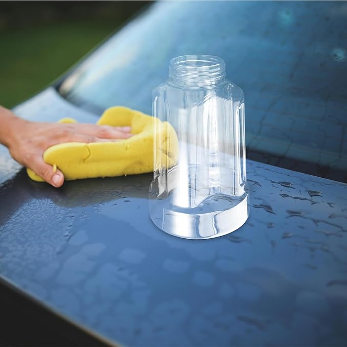 Car Wash Foam Bottle 1l Pa Foam Sprayer with Large Nozzle for Garden Hose Cleaning Accessories and Pet Bathing