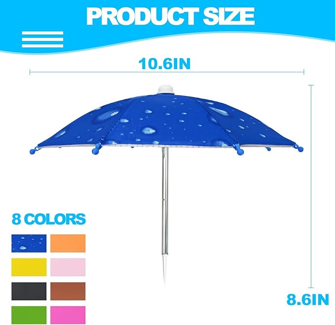 8PCS Small Plant Umbrellas for Outdoor Plants,Garden Umbrella Shade for Potted Plants,Garden Beds,Plants Shade Cover, Sun Shade Cloth for Plants,Provide Shade to ‌defend Plants from Blazing Sun.