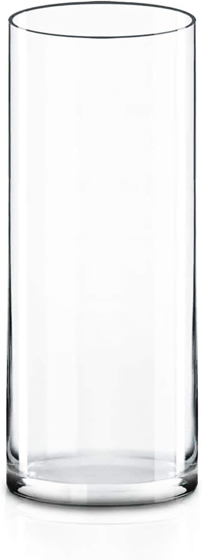 CYS Excel Large Glass Cylinder Vase (H:22" D:8") Flower Vase Centerpieces Hurricane Floating Pillar Candle Holder Terrarium Planter