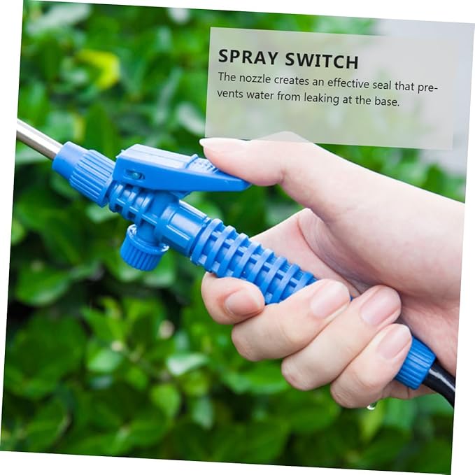 Milisten 2pcs Spray Nozzles Ergonomic Grip for Garden and Household Use Compatible Standard Hoses for Lawn Care Cleaning and Pet Training