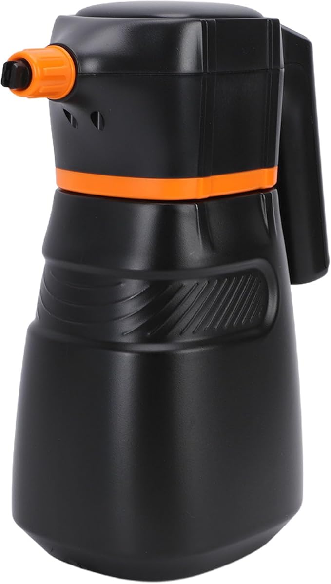 Asixxsix Electric Foam Sprayer, 2L Rechargeable Battery Powered Car Wash Foam Sprayer Pressurized Pump with Accessories for Garden Watering Household Cleaning