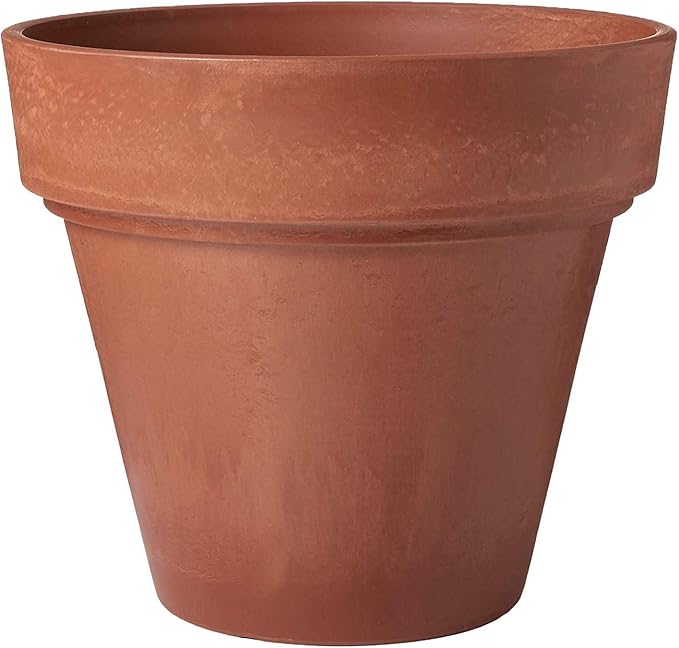 PSW Arcadia Garden Products OT55TC Traditional Pot, 21.5 by 20-Inch, Terra Cotta Color