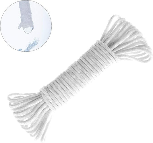 ORIMERC 80 feet 1/6 inch Self Watering Capillary Wick Cord Vacation Plant Sitter DIY Hydroponic Wicking Self-Watering Planter Pot Automatic Water System Device Potted Violet Auto Seedling Waterer Rope