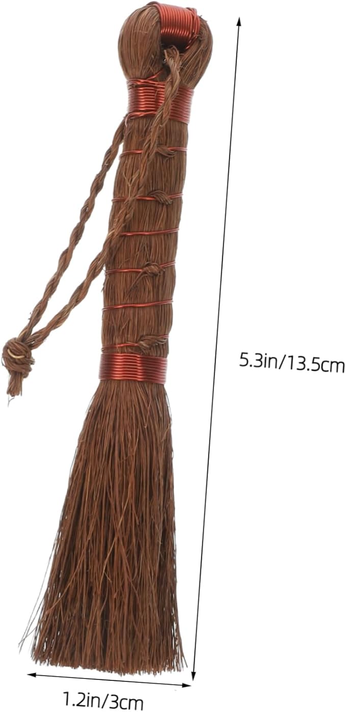 Bonsai Cleaning Brush Handheld Palm Broom for Flowerpot Maintenance Durable Garden Tool for Dust Removal Convenient Bonsai Care Accessory