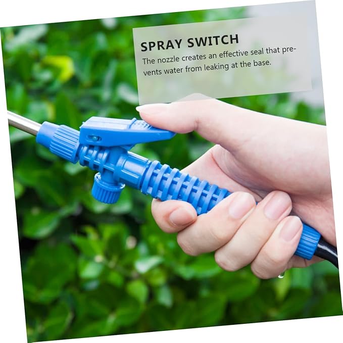 TOYANDONA 6pcs Ergonomic Spray Nozzles Non- Handle Trigger Control for Garden and Agricultural Use Plastic Construction Selection