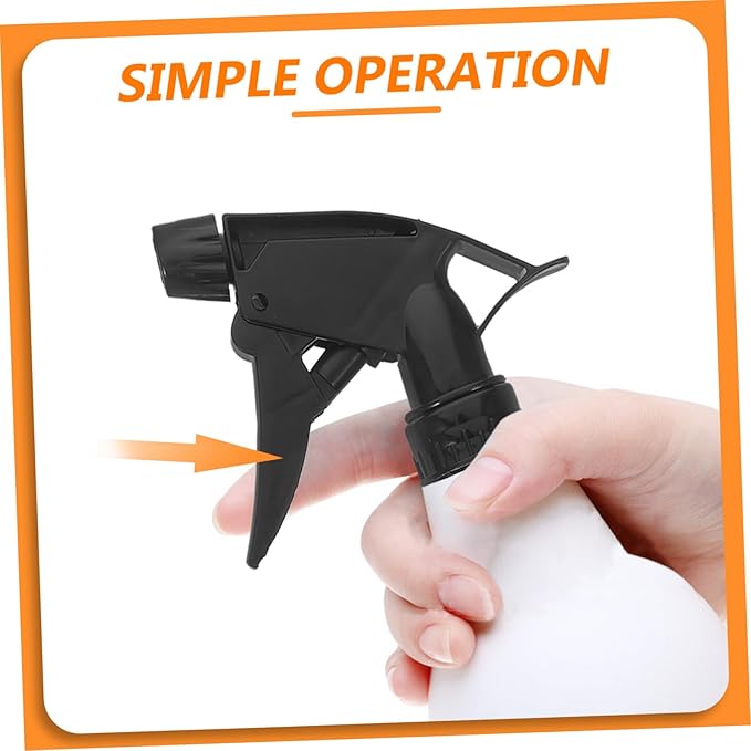 balacoo 10pcs Spray Bottle Nozzles Replacement Ergonomic Press down Nozzles for Gardening Durable Watering Accessories for Easy Plant Care and Cleaning