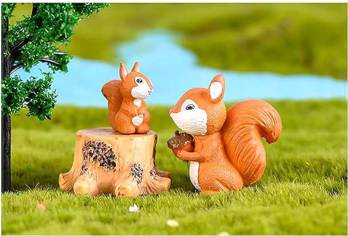 Miniature Figurines, Fairy Garden Accessories, Micro Landscape, Plant Pots & Bonsai Craft Decor 3PCS